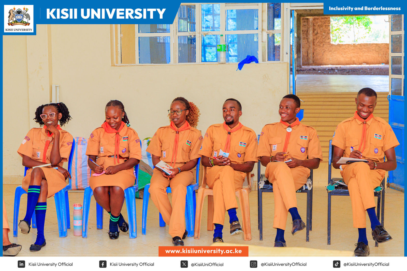 CLC Scouts Leadership Academy seated scout leaders